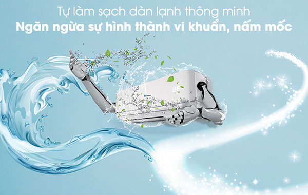 máy lanh Casper Flagship GSC-IP25 Series 2021 - cơ chế tự làm sạch thông minh iClean
